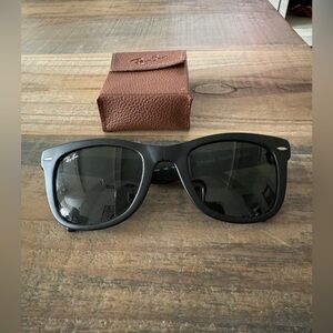 Ray-ban Wayfarer Folding Classic - Matte Black, Unisex, Foldable